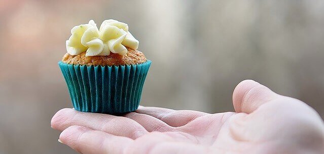 cupcake de doce de leite