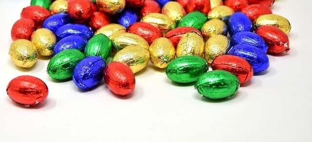 ovinhos de chocolate