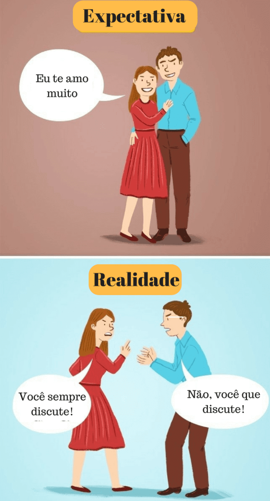 casais felizes também brigam