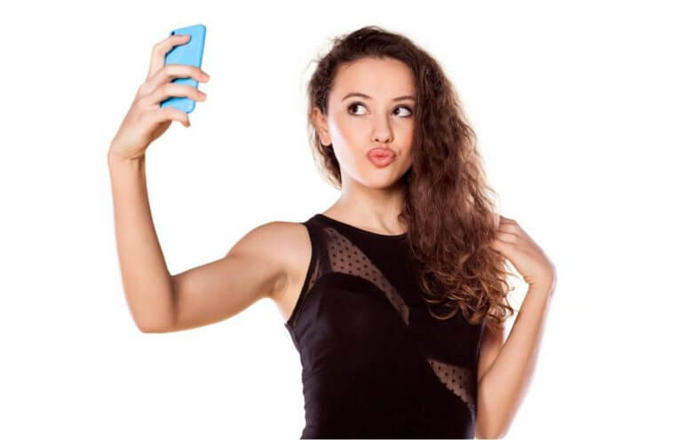 selfie com o namorado
