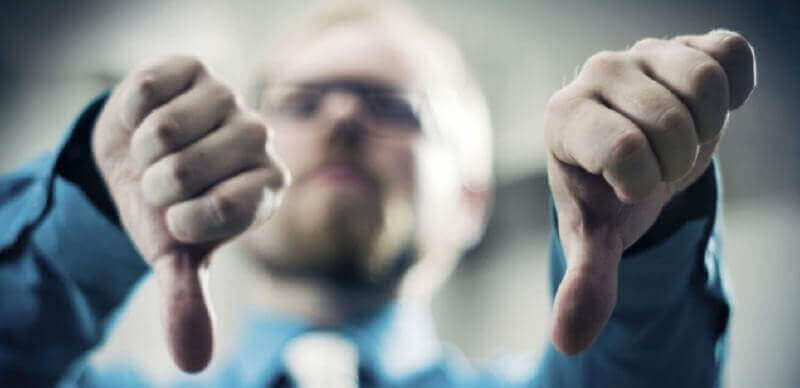 chega de negatividade