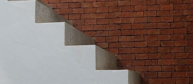 escada branca