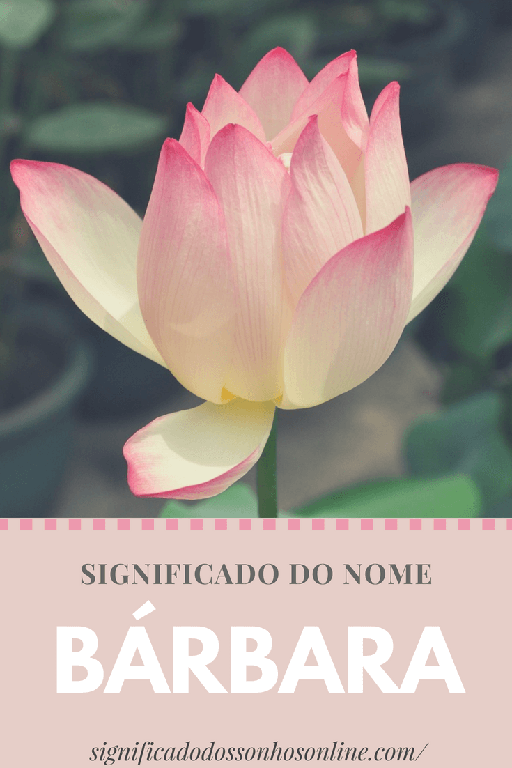 significado do nome Bárbara