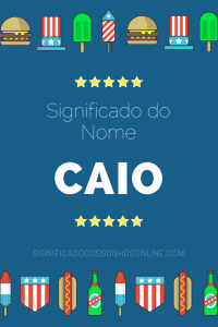 Read more about the article Significado do nome Caio