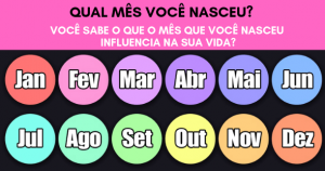 Leia mais sobre o artigo Você Sabe o Que o Mês Que Você Nasceu Influencia Na Sua Vida? – CONFIRA