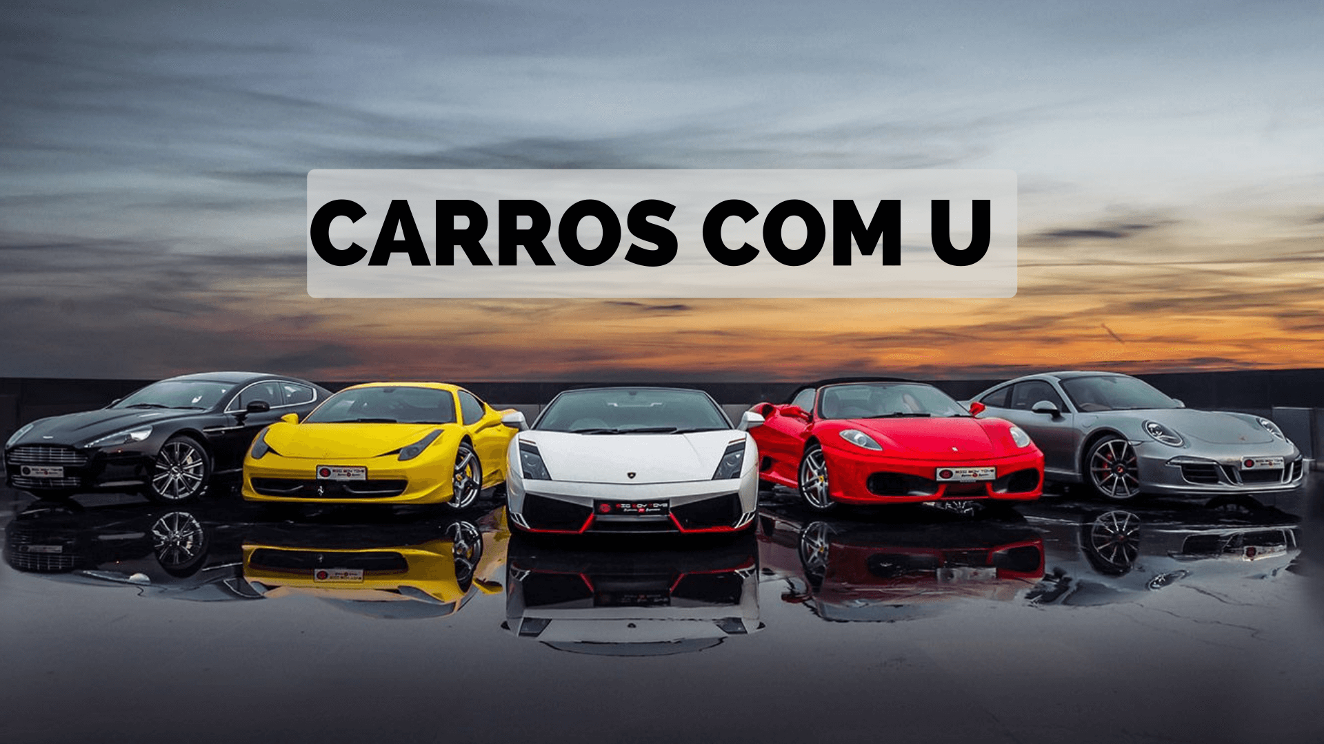 No momento, você está visualizando ▷ Carros Com U 【Lista Completa】