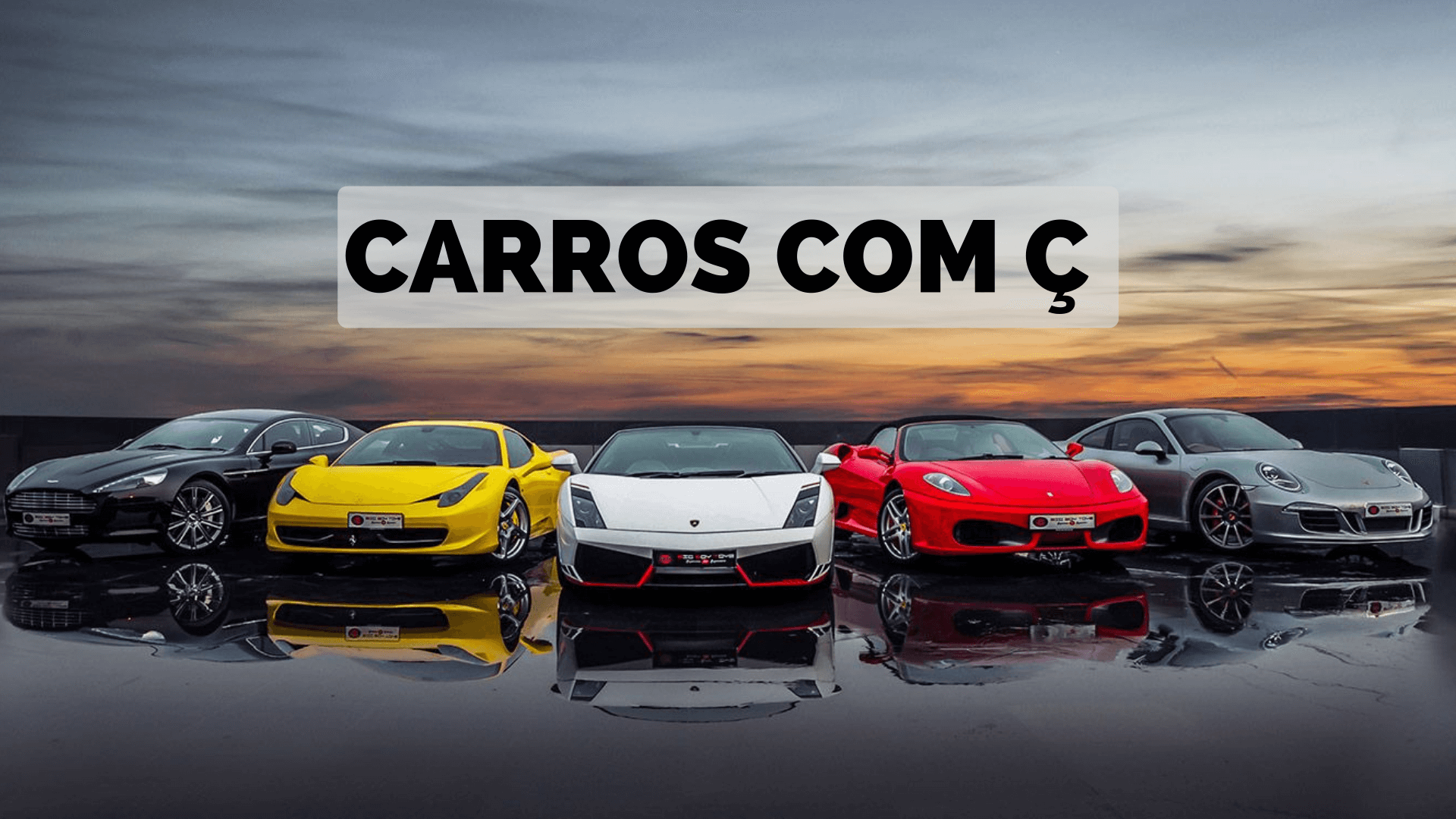 No momento, você está visualizando ▷ Carros Com Ç 【Lista Completa】