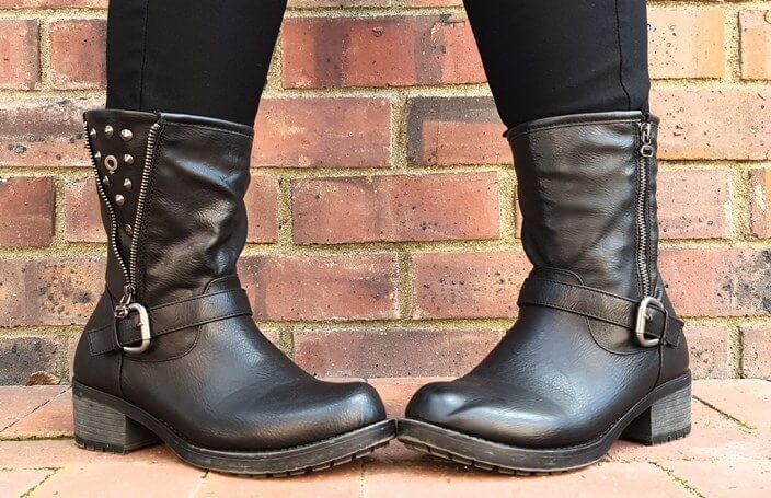 botas femininas de cano médio
