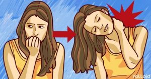 10 Partes do corpo que geralmente doem por causa de pensamentos negativos
