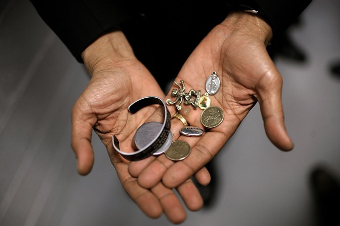 vários amuletos da sorte para escolher um